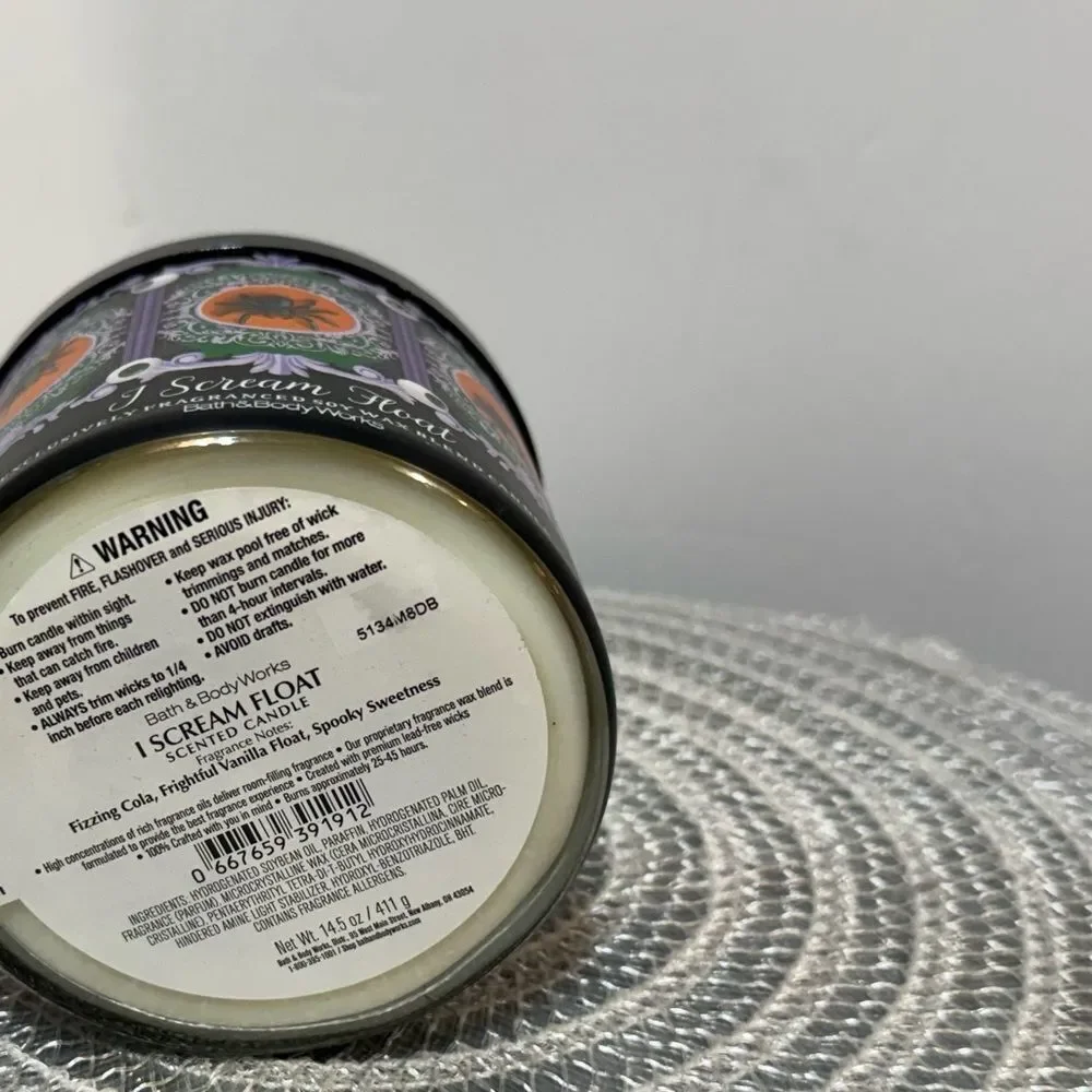 BBW I Scream Float 3 Wick Scented Candle NWT